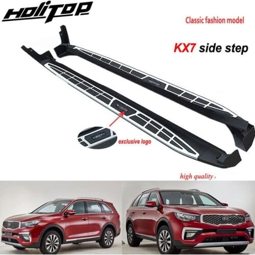Hot running board side step nerf bar for KIA KX7 2017 2018 2019 2020,high quality,made in big factory, can loading 250kg