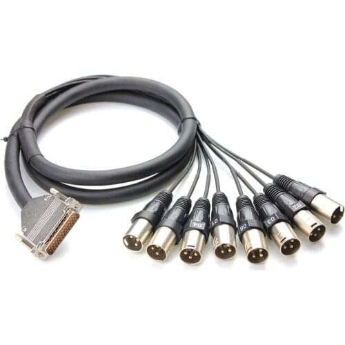 15' DB-25 Male to XLR male 8 CH Audio Snake cable Apogee Pro-CABLE Switchcraft
