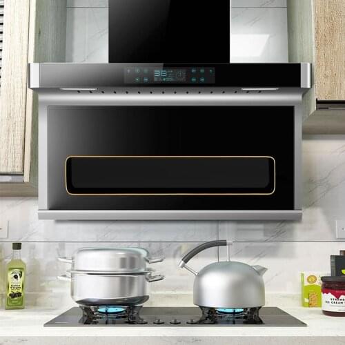 Range Hood Kitchen Customization Smart Somatosensory Heat Cleaning Large Suction Range Hood Top Suction Type