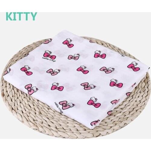 Muslin Baby Blanket Cartoon Pattern Swaddle Cotton Bamboo Super Soft Baby Warp For Newborn Lovely Blanket Bath Towel Bed Sheet