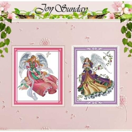 Angel fair patterns counted Cross Stitch 11CT 14CT Cross Stitch Set Wholesale DIY Chinese Cross-stitch Kit Embroidery Needlework