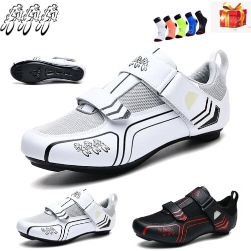 New Professional Bicycle Male Outdoor Sports Sapatilha Ciclismo Mtb Self-Locking Non-Slip Road Bicycle Shoes Racing Sports Shoes