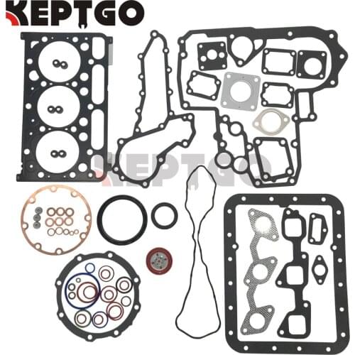 New Gasket Set 07916-29595 fit for Kubota D1703 Engine Full Gasket Kit