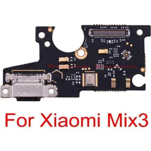 Charge Board Flex Cable For Xiaomi Mi Mix 3 Mix3 USB Charging Charger Port Connector Board Dock Flex Cable Spare Repair Part