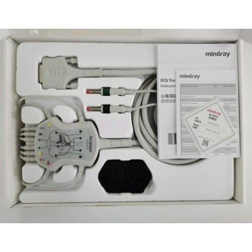 Mindray Original ECG Cable One-piece 12-lead IEC European Standard Banana Head (MR)