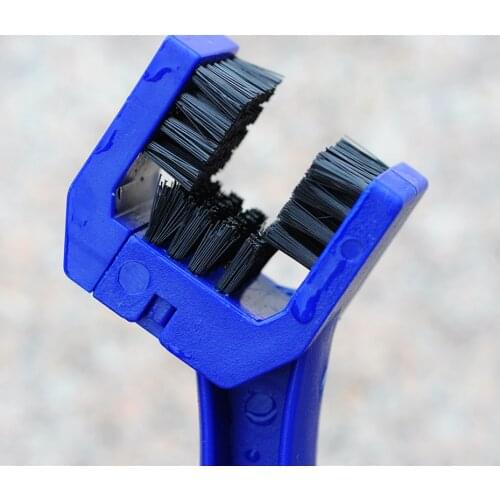 Plastic Motorcycle Bicycle Chain Cleaing Brush Gear Grunge Brush Cleaner Outdoor Tool FOR polaris rzr honda steed 400 shadow 750