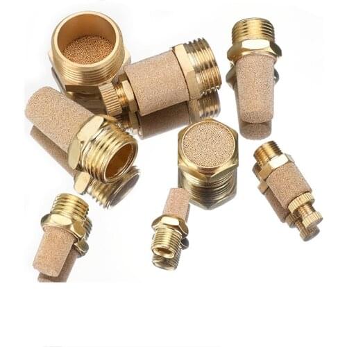 Pneumatic joint flat head muffler throttling bsl-01 inch / 02 / 03 / 04 / 06 long head muffler mute