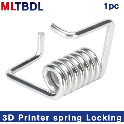 1pc 3D Printer spring Locking Torsion Spring GT2 2GT Timing Belt Locking Torsion Spring For 3D Printer Reprap Parts