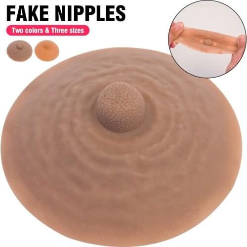 Silicone Fake Nipple Stickers Sexy Nipples For Female Adult False Nipple Breast Chest Paste Teat Sticker Crossdressing Shemale