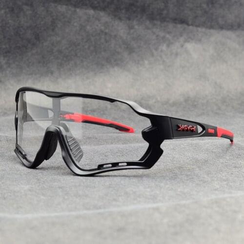 Brand Photochromic Outdoor Sports Sunglasses MTB Mountain Bike Bicycle Riding Cycling Glasses Eyewear Gafas Ciclismo 1 Lens