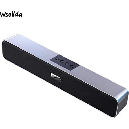 Brand new bluetooth sound bar TV speaker bluetooth 5.0 PC cinema auxiliary radio wired wireless home surround sound bar stereo