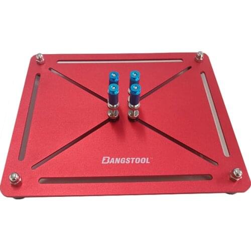 Helping Hands Soldering Aid Tool Third Pana Hand PCB Circuit Board Holder 4 Pcs PCB Fixed Clips with Metal base Welding Tools