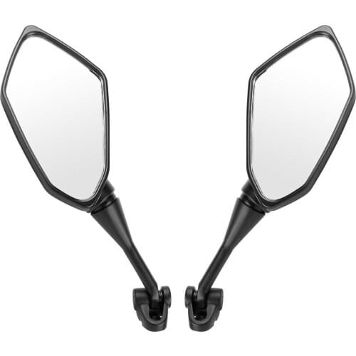 18mm 1pair Motorcycle Rearview Rear View Mirrors Glass Back Side Mirror Right Left For Honda CBR600 CBR600RR CBR1000 CBR1000RR