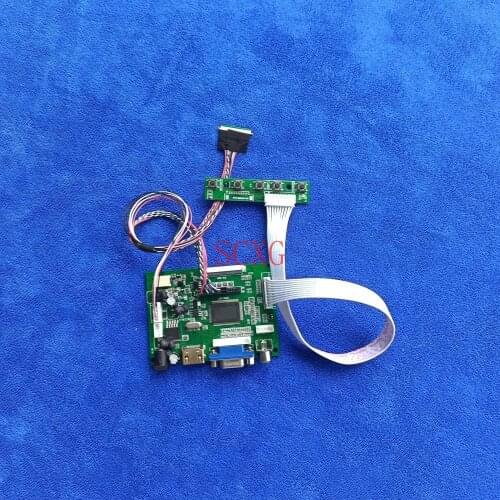 AV VGA HDMI-compatible 1366*768 DIY Kit LCD display controller drive board laptop LED 60Hz LVDS 40-Pin For LTN140AT01/LTN140AT02