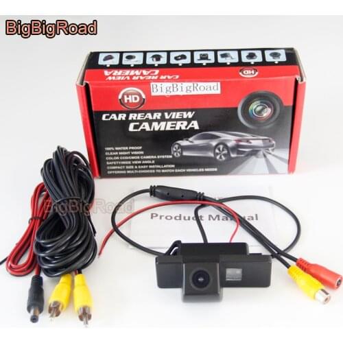 BigBigRoad Car Rear View Backup Parking CCD Camera Waterproof Night Vision For Nissan QASHQAI X-TRAIL Geniss X TRAIL Pathfinder