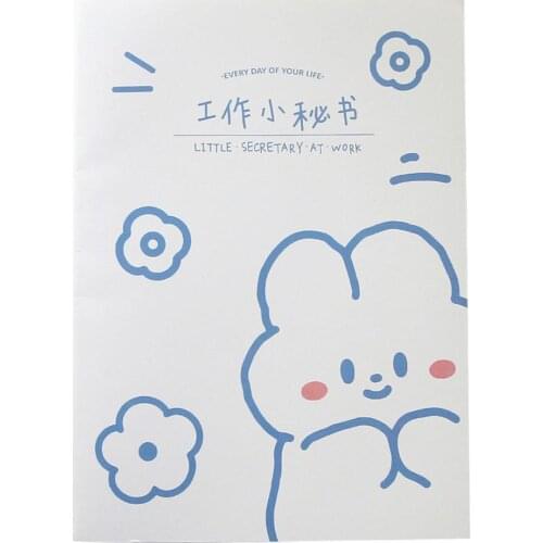 New Daily Plans Notebook Thickened Inner Page Organizer Simple And Cute School Supplies Office Schedule Management