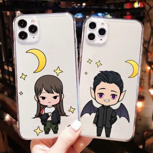 Fashion American TV Degenerate Angel Lucifer Cartoon TPU soft phone case For iphone 5s SE cover