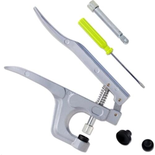 Fastener Snap Pliers Metal Press Tools for T3 T5 T8 Resin Plastic Button Plastic Snaps Hand Tool 16FA