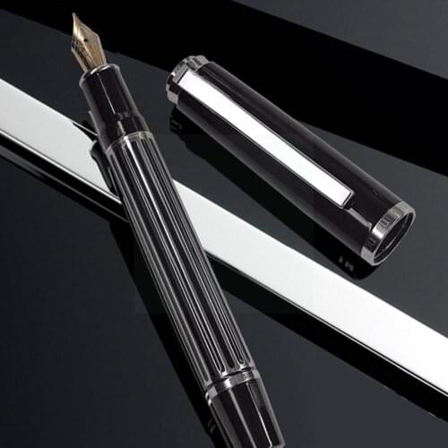 All-bronze Office Signature Pen Fountain Pen High-quality For School Korean Fountain Signature Pen, Pens Luxury Office Used R6X6