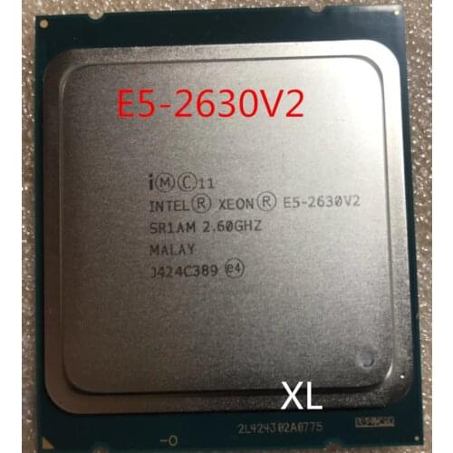 Intel Xeon CPU E5-2630V2 SR1AM 2.6GHz 6-Core 15M LGA2011 E5 2630V2 processor E5 2630 V2 2630V2