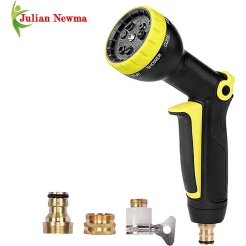 High Pressure Car Washer Water Gun Expandable Garden Hoses Spray Nozzle Adjustable Water Jet Pistola De Limpieza Super Potente
