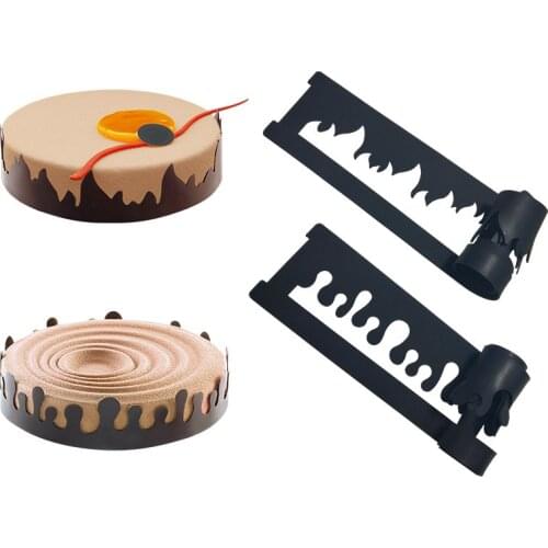 DIY Cake Mold Flame Water Drop Shaped Silicone Mold Bubble Leaf Chocolate Mould Lace Sugar Craft Fondant Cake Decorating Tools