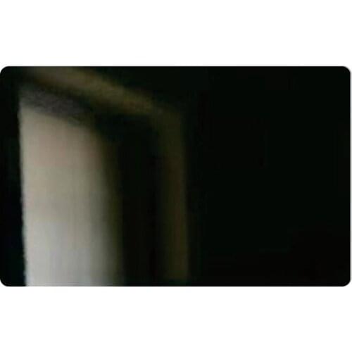 0.45mm Thick 86mm*54mm 100pcs Blank Bright/Matt Black Custom Laser Engraving Logo Cheap Metal Thanking Business Aluminum Cards