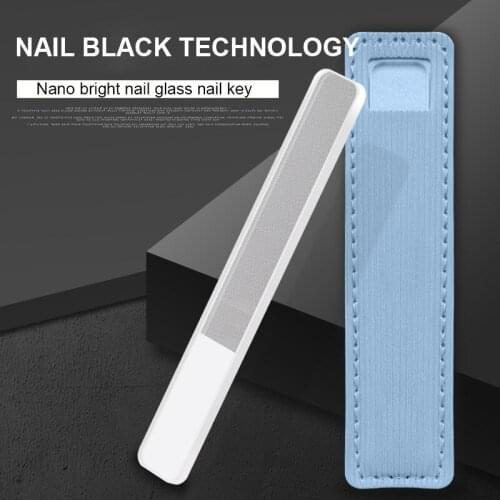 1pc Nano Glass Nail Polish File Nail Polishing Strip Reusable Nail Polish Tool Manicure Doesn't Hurt Nails Nail Tools Nail Art