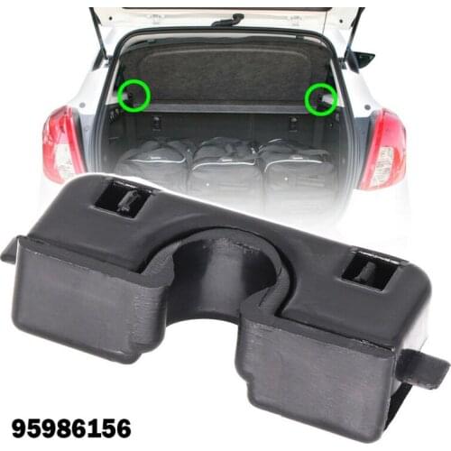 For Opel Vauxhall Corsa E Crossland X Meriva B 2PCS Rear Boot Trunk Load Cover Parcel Shelf Clips Pivot Bracket Mount 13301817