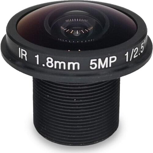 5 million panoramic ultra-wide-angle HD M12 lens 1.8mm 5mp focal length OpenMV3 4 Cam camera lens
