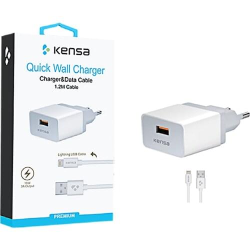 QC-50 LİGHTNİNG Mobile Phone Charging Power Adapter