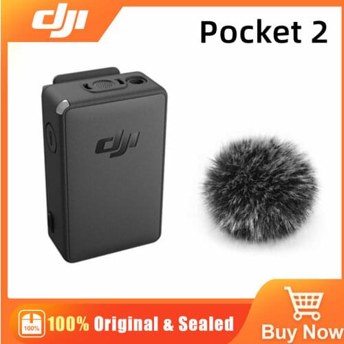 DJI Osmo Pocket 2 Wireless Microphone Transmitter Original Accessories Long Battery Life Of Up Sends Audio Signal Wirelessly
