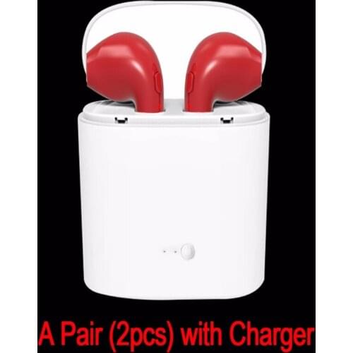 Wireless Headphones i7s TWS Wireless 4.2 Earbuds Stereo Earphone with Fit for Sport
