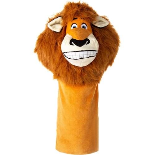 Animals Golf Head Covers Cute Lion Golf Protection Cover Plush Golf Club Headcover Protect The Club From Scratches And Wear