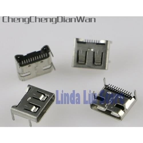 ChengChengDianWan Earphone Charging Port Charger Connector Socket Replacement For Xbox One xboxone Controller 8pcs/lot