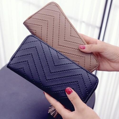 Long Wallet Women Purses Tassel Fashion Coin Purse Card Holder Wallets Female High Quality Clutch Money Bag PU Leather Wallet