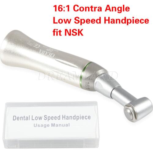 NSK Style CICADA 16:1 Reduction Dental Endo Endodontic Contra Angle Handpiece