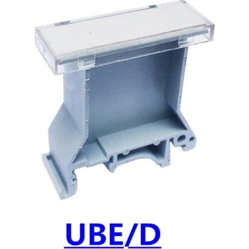 50 PCS /lot UBE/D Tag Carrier Din Rail Terminal Blocks Accessories Free shipping