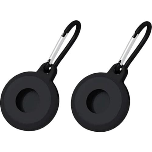 Suitable for Apple Airtags Silicone Case Apple Locator Tracker Airtags Case 2Pcs