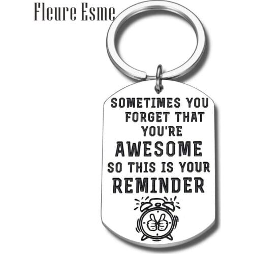 Funny Keychain Christmas Gifts for Women Men Teen Girl Boy BFF Best Friend Birthday Graduation Gift for Daughter Son