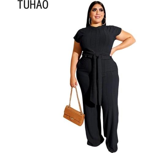 TUHAO 2020 summer female sets Fashion Office Ladies Suit Set Women Two Piece Elegant blouse top pants High Waist suits WM105