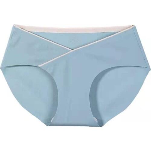 Big Size Low Waist Womens Underwear Soft Silk Underpants Briefs for Female Seamless Lingerie Multi Color