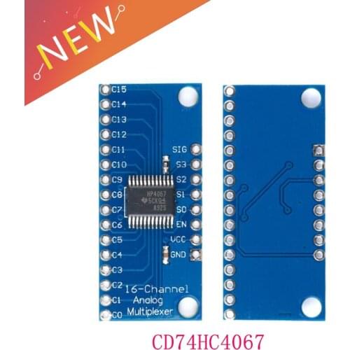 5Pcs/lot CD74HC4067 16-Channel ADC Analog Digital Multiplexer 74HC4067 High-speed Breakout Board Module For Arduino