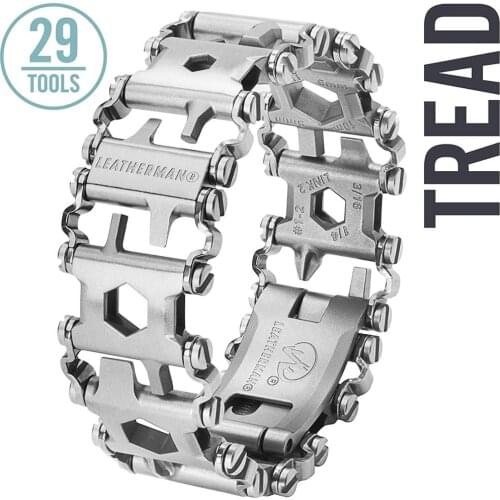 LEATHERMAN - Tread Bracelet, The Original Travel Friendly Wearable Multitool (METRIC )
