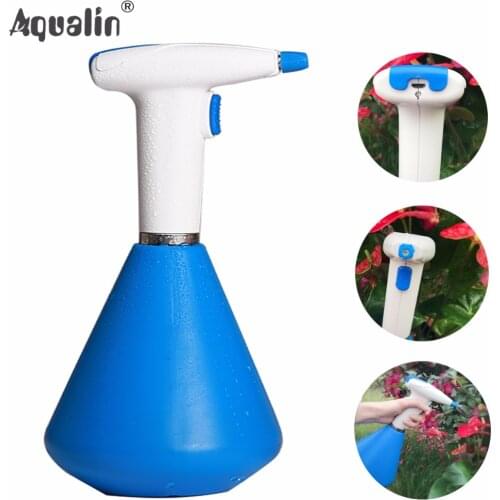 New Arrival Garden 1L Electric Sprayer Adjustable Pneumatic Sprayer Lithium Portable Pressure Watering Pot #23803