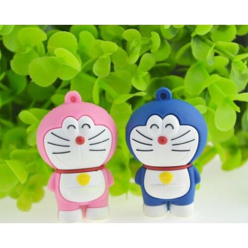 Anime Doraemon cartoon cool gift USB3.0 flash drive fashion custom personality creative memory stick 32g cute Japan roles smiley