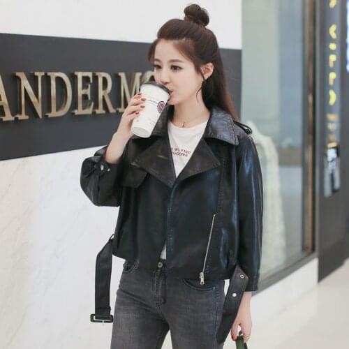 Flobess Women's Leather Jackets