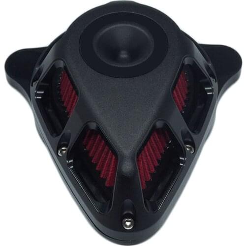 Multi-Angle Air Cleaner Filter Kit Matte Chrome For Harley Sportster XL 07-20 Dyna FatBob Softail 00-20 Touring FLHX FLHR 00-20