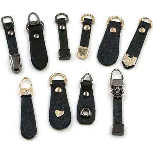 1pc metal genuine leather zipper repair kits zipper pull Zipper slider,zipper head,Garment,bag,suitcase accessories