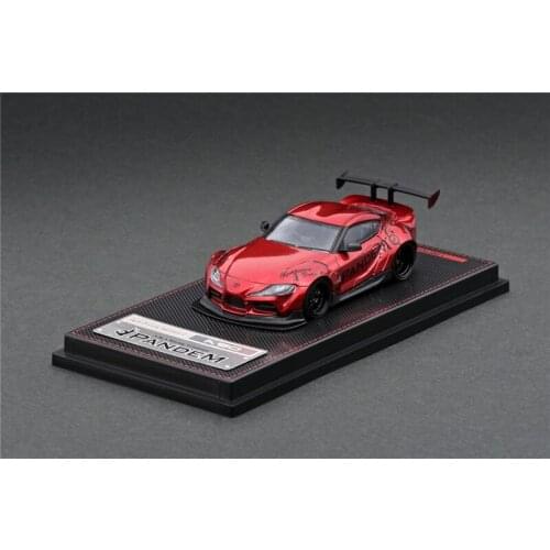 IG 1:64 Toyota PANDEM Supra (A90) Red Diecast Model Car